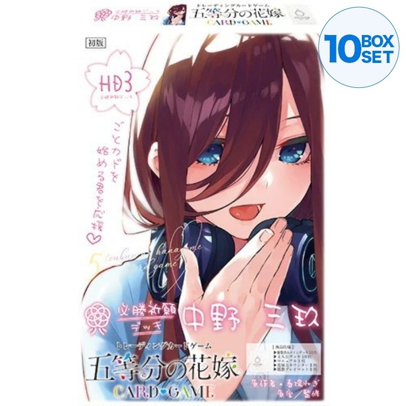 The Quintessential Quintuplets Victory Player Deck Miku Nakano TCG JAPAN