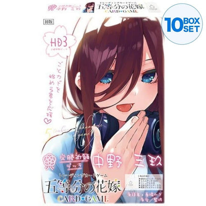 The Quintessential Quintuplets Victory Player Deck Miku Nakano TCG JAPAN
