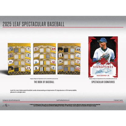 2025 Leaf Spectacular Baseball Hobby, Box