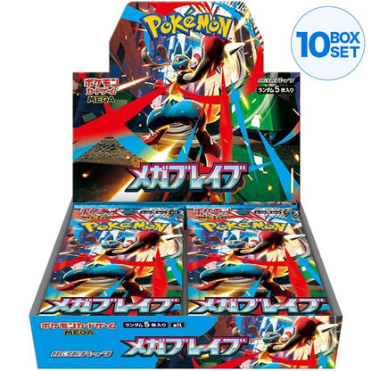 Pokemon Card Game MEGA Booster Pack Mega Brave BOX M1L