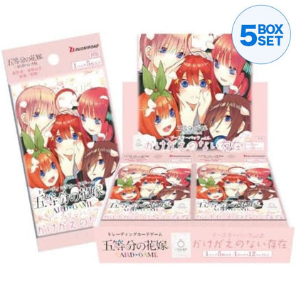 The Quintessential Quintuplets Card Game vol.2 Booster Pack Box TCG JAPAN