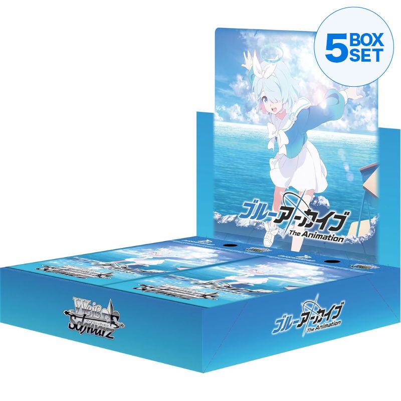 Weiss Schwarz Blue Archive The Animation Booster Pack Box TCG JAPAN OFFICIAL
