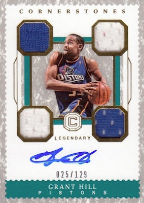 2017-18 Panini Cornerstones Basketball Hobby, 12 Box Case