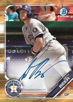 2019 Bowman Chrome HTA Choice Baseball, Box