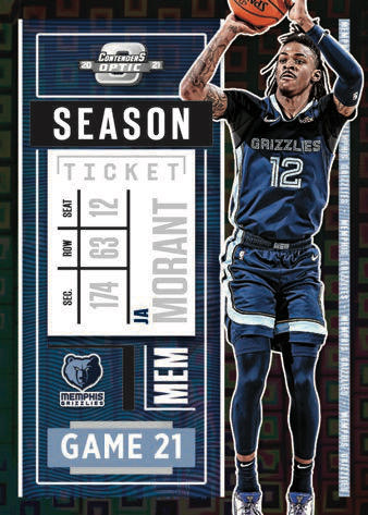 2020-21 Panini Contenders Optic Hobby Basketball, Box