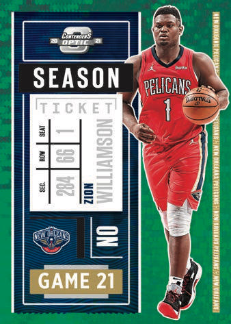 2020-21 Panini Contenders Optic Hobby Basketball, Box