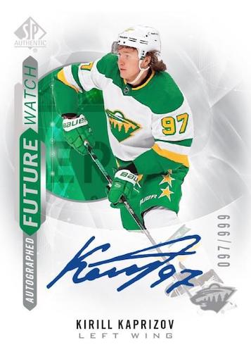 2020-21 Upper Deck SP Authentic Hockey Hobby, Box