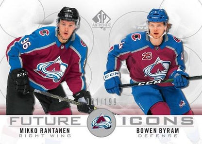 2020-21 Upper Deck SP Authentic Hockey Hobby, 8 Box Inner Case