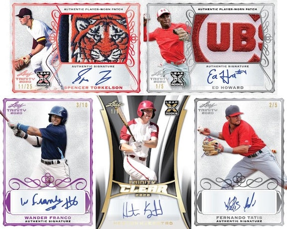 *LAST BOX* 2020 Leaf Trinity Baseball Hobby, Box