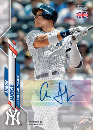 2020 Topps UK Edition Hobby Baseball, Pack
