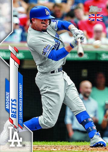 2020 Topps UK Edition Hobby Baseball, Box