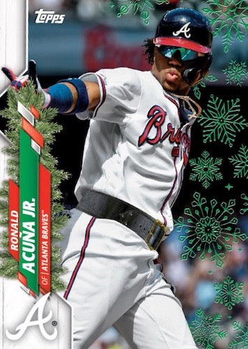 2020 Topps Holiday Baseball, Mega Box