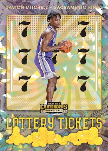 2021-22 Panini Contenders Hobby Basketball, Pack