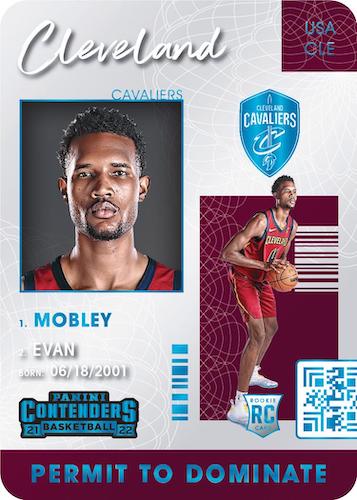 2021-22 Panini Contenders Hobby Basketball, Box