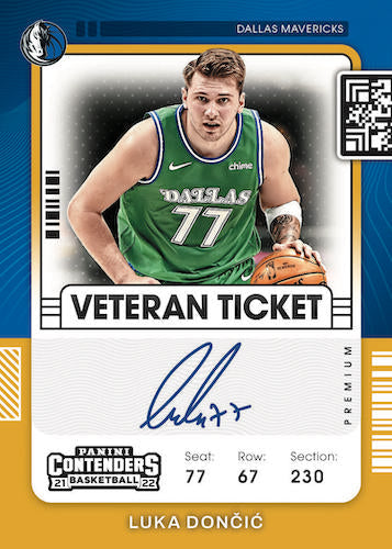 2021-22 Panini Contenders Hobby Basketball, Pack