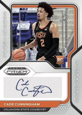 2021-22 Panini Prizm Collegiate Draft Picks Hobby Basketball, Box