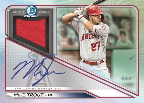 2021 Bowman Chrome Hobby Baseball, 12 Box Case