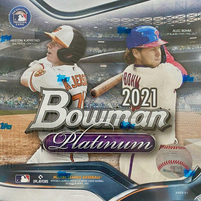 2021 Bowman Platinum Baseball, Mega Box