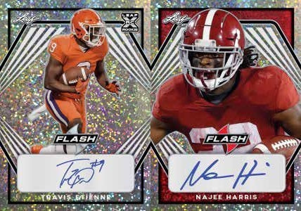 2021 Leaf Flash Hobby Football, Box