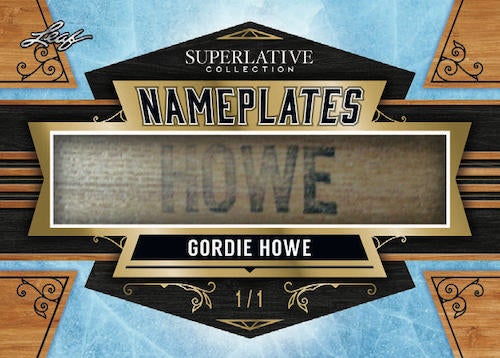 *LAST BOX* 2021 Leaf Superlative Collection Emerald Edition Hockey, Box