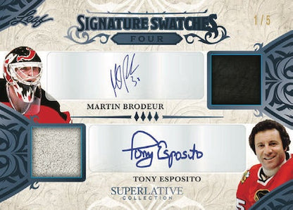 *LAST BOX* 2021 Leaf Superlative Collection Emerald Edition Hockey, Box