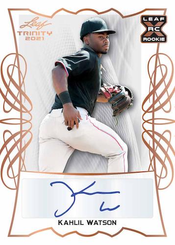*LAST BOX* 2021 Leaf Trinity Baseball Hobby, Box