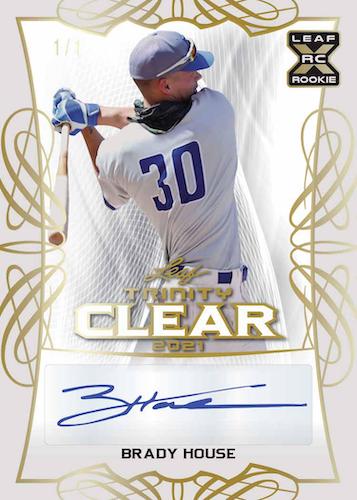 *LAST BOX* 2021 Leaf Trinity Baseball Hobby, Box