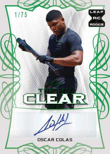 *LAST BOX* 2021 Leaf Trinity Baseball Hobby, Box