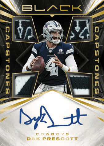 2021 Panini Black Hobby Football, 12 Box Case