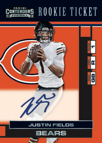 2021 Panini Contenders Hobby Football Hobby, Pack