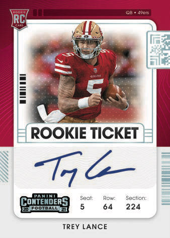 2021 Panini Contenders Football Hobby, Box