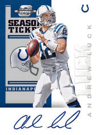 2021 Panini Contenders Optic Football Hobby, 20 Box Case