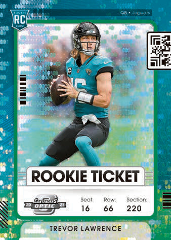 2021 Panini Contenders Optic Football Hobby, Box