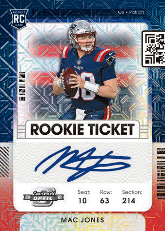 2021 Panini Contenders Optic Football Hobby, Box