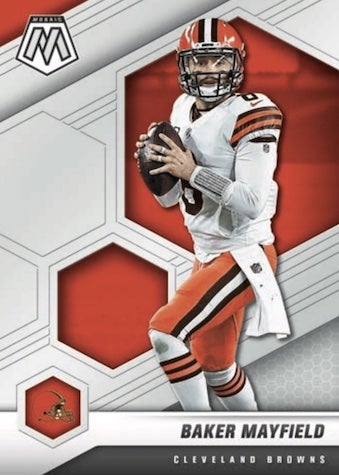 2021 Panini Mosaic Football Hobby, 12 Box Case