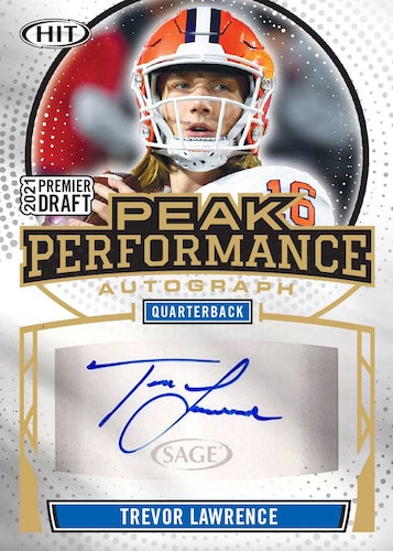 2021 Sage Hit Premier Draft High Series Football, Box