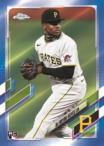 2021 Topps Chrome Baseball, Mega Box