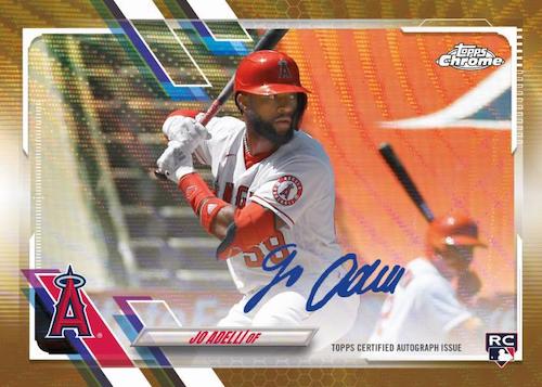 2021 Topps Chrome Baseball, Mega Box