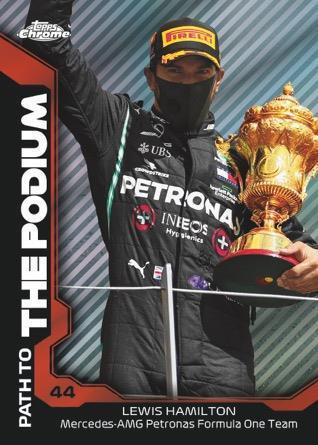 2021 Topps Chrome Formula 1 F1 Racing Hobby, Box
