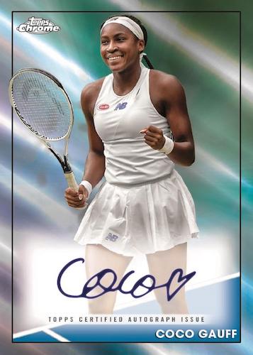 2021 Topps Chrome Tennis Lite, Pack