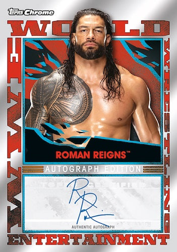 2021 Topps WWE Chrome Slam Attax Hobby, Box