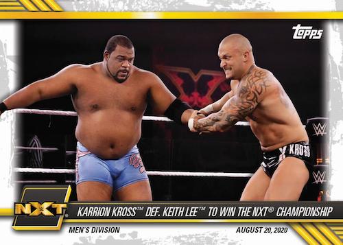 2021 Topps WWE NXT Wrestling Hobby, Box
