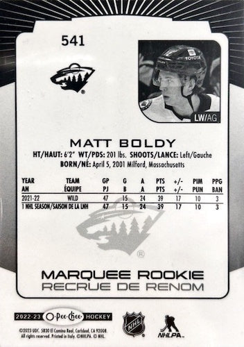 2022-23 Upper Deck O-PEE-CHEE Hockey Hobby, Pack