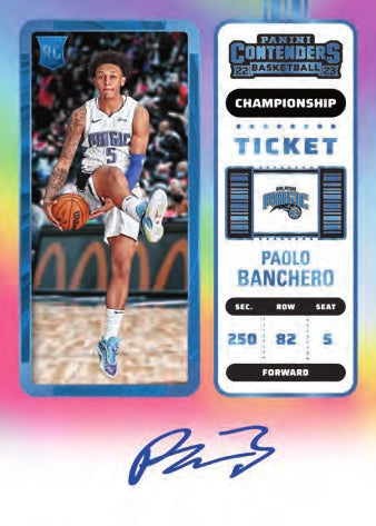 2022-23 Panini Contenders Basketball Hobby, Box