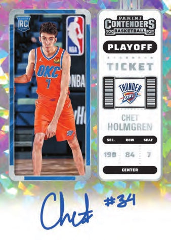 2022-23 Panini Contenders Basketball Hobby, Box