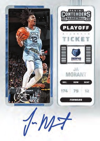 2022-23 Panini Contenders Basketball Hobby, Box