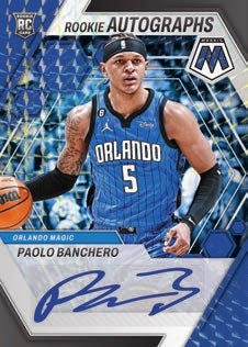 2022-23 Panini Mosaic Basketball Hobby, Box