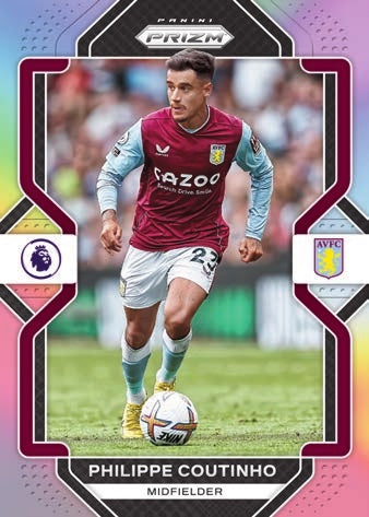 2022-23 Panini Prizm Premier League EPL Soccer Hobby, Pack