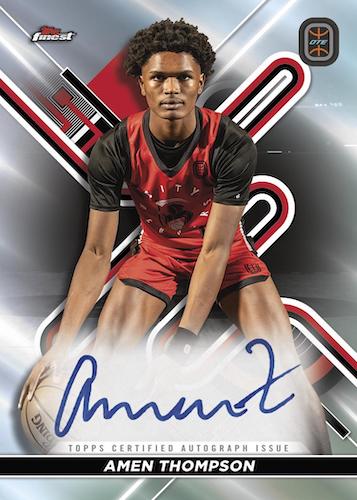 2022-23 Topps Finest Overtime Elite OTE Basketball Hobby, Pack