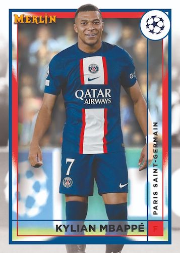 2022-23 Topps UEFA Club Competitions Merlin Chrome Soccer Hobby, Pack